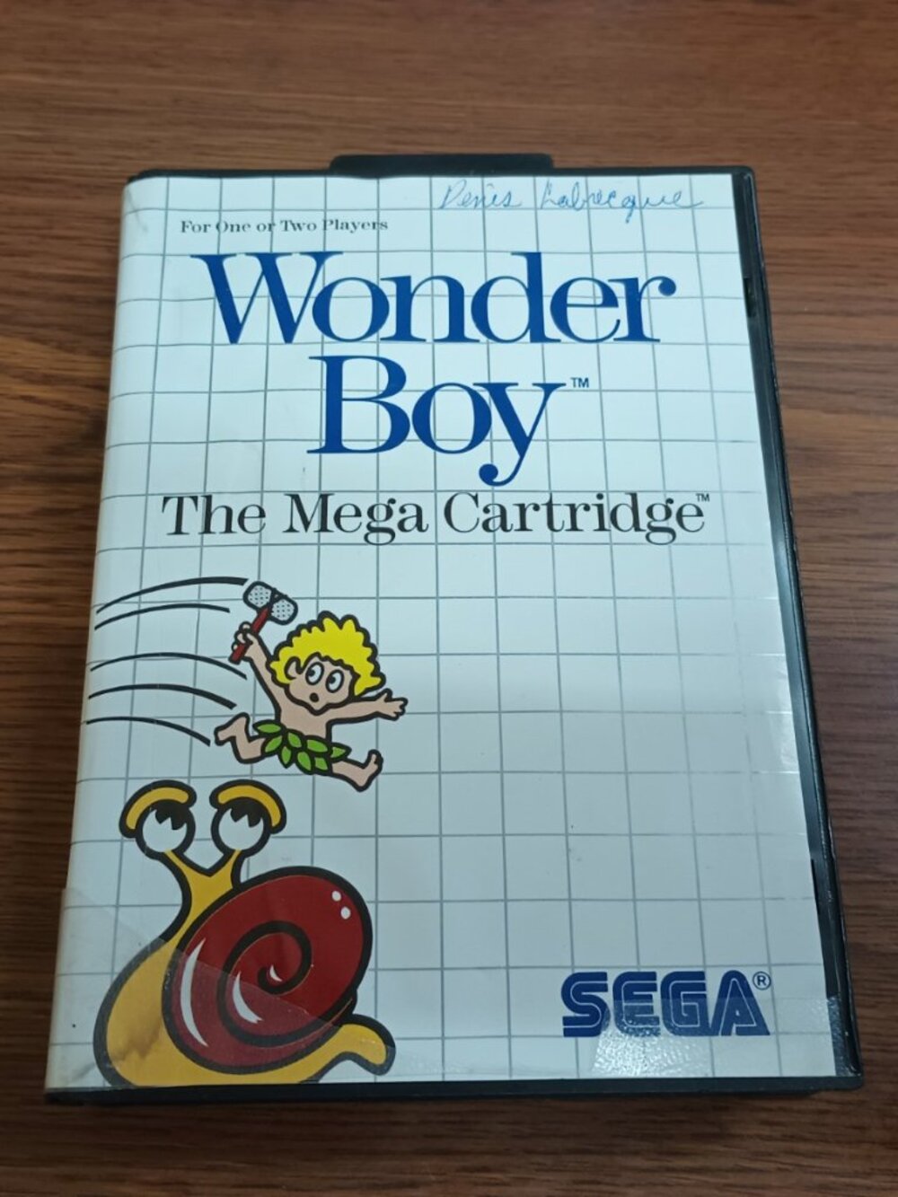 Wonder Boy Sega Master System